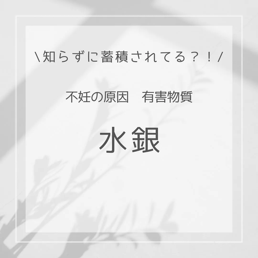 【有害化学物質″水銀″の毒性　あやの】