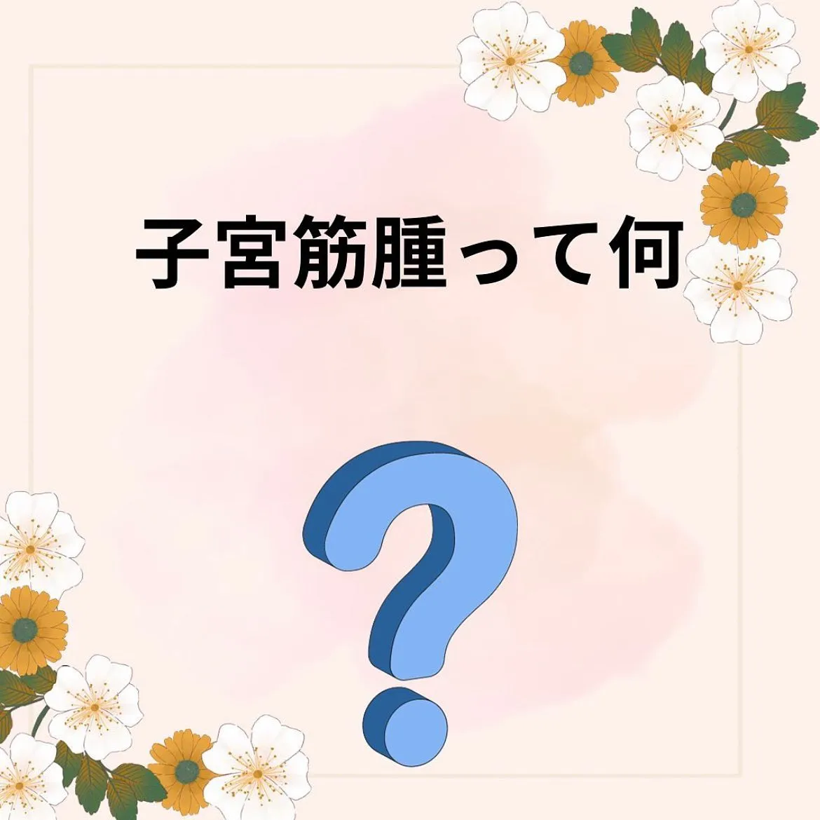 【子宮筋腫って何？  としみ】