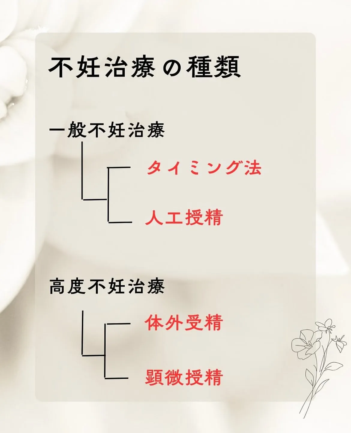 【不妊治療の種類 りな】