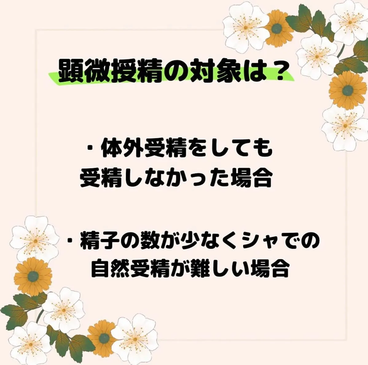 【顕微授精 としみ】